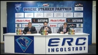 PK: ERC Ingolstadt - Hannover Scorpions Statements von Rich Chernomaz und Igor Pavlov