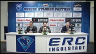 PK: ERC Ingolstadt - Eisb�ren Berlin Statements von Rich Chernomaz und Hartmut Nickel