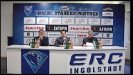 PK: ERC Ingolstadt - Thomas Sabo Ice Tigers Statements von Rich Chernomaz und Bengt-Ake Gustafsson