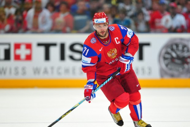 Ilya Kovalchuk ist einer der vielen Stars im heutigen WM-Finale. Er hat Russland bei dieser Weltmeisterschaft ins Turnier geführt. Foto: City Press