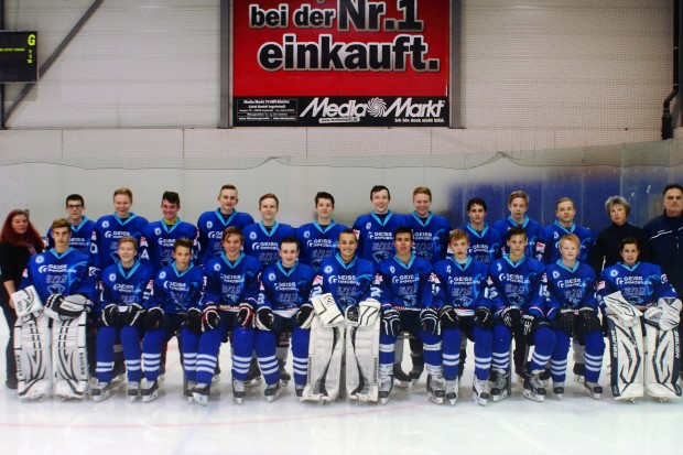 Die Schülermannschaft des ERC Ingolstadt steht in der Hauptrunde der Bundesliga.