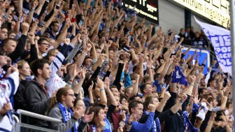Die Vorfreude auf die Playoffs ist groß. Foto: Stefan Bösl / kbumm.de Die Vorfreude auf die Playoffs ist groß. Foto: Stefan Bösl / kbumm.de