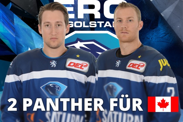 Brandon Buck (left) and Patrick McNeill will play at Deutschland Cup for their native land.