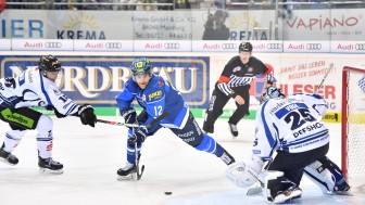 Weiß gegen blau - am Freitag ist Derbyzeit in der Saturn Arena! Foto: st-foto.de / Johannes Traub Weiß gegen blau - am Freitag ist Derbyzeit in der Saturn Arena! Foto: st-foto.de / Johannes Traub