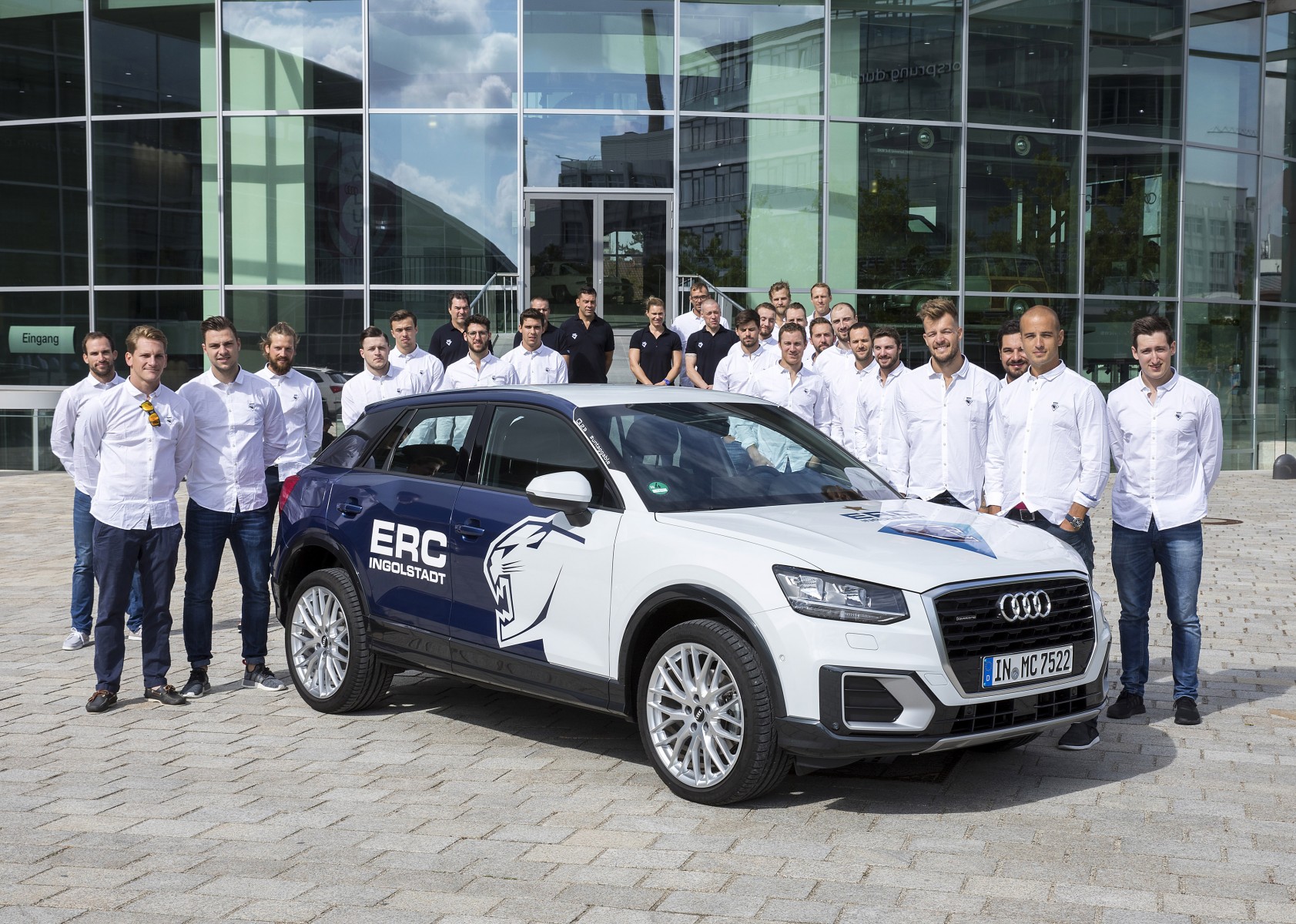 Zu Gast Im Audi Werk Ingolstadt Profis Fans Erc Ingolstadt