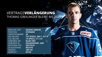 Good news: Greilinger has signed for two more years.
