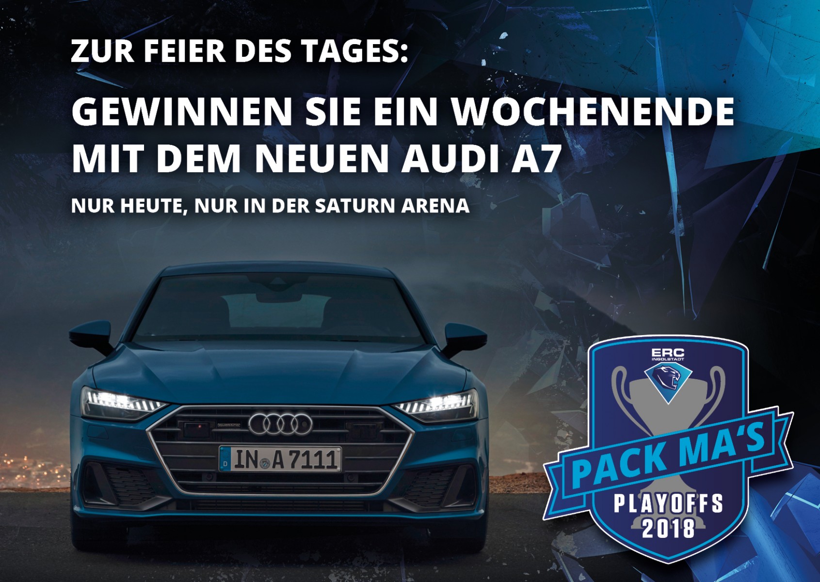 Gewinnen mit Audi, Playoff Fanartikel, Container Bar, Cheerleader