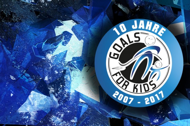 Am 26.11. feiert "Goals for Kids" sein 10-jähriges Jubiläum in der Saturn Arena...