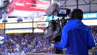 Die Panther sind bis Anfang Februar dreimal live im Free-TV zu sehen.
Foto: Johannes TRAUB / ST-Foto.de  