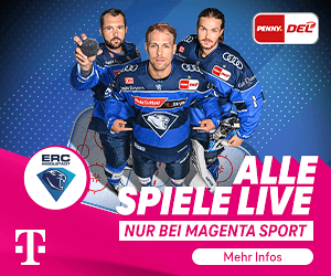 Alle Spiele der DEL live bei MagentaSport