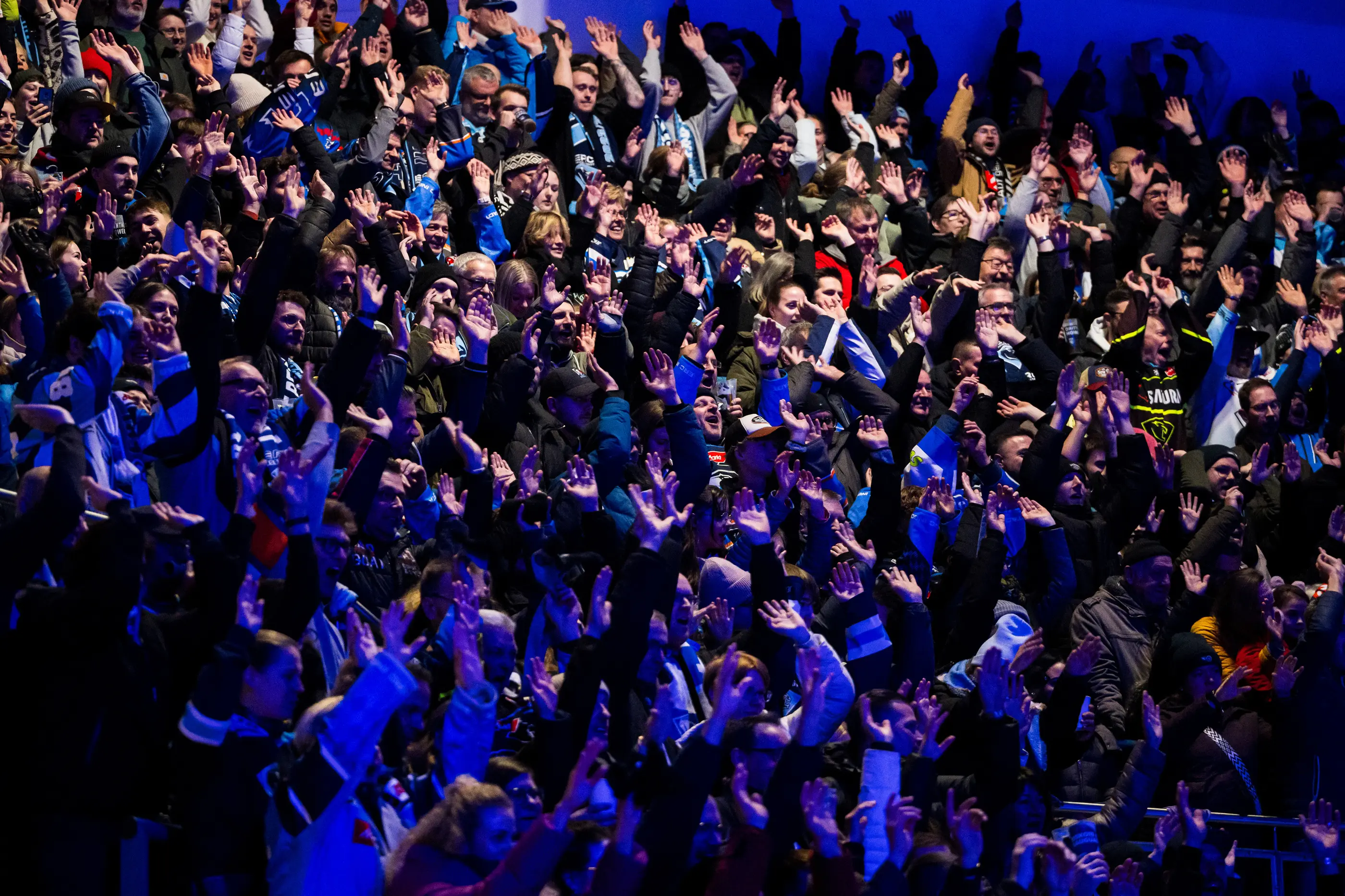 Fanblock des ERC Ingolstadt