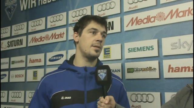Interviews nach dem Spiel ERCI vs. Straubing Tigers