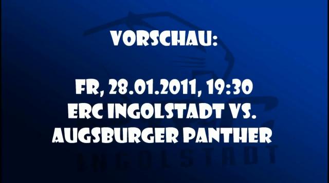 Vorbericht ERCI vs. Augsburger Panther