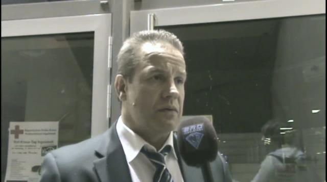Interviews nach dem Spiel EHC München vs. ERCI (2)