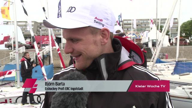 Barta und Oblinger beim Audi Sailing Cup