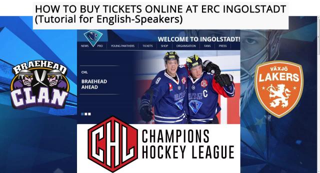 How to order tickets online @ERC