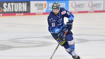 David Elsner hat sich in Ingolstadt zu einem wertvollen Spieler entwickelt. Der Power Forward wird auch weiterhin im ERC-Trikot auflaufen.
Foto: Johannes TRAUB / JT-Presse.de