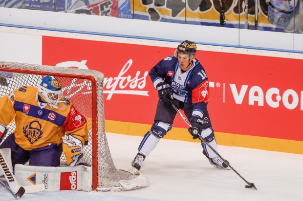 Martin Buchwieser und seine Panther treten morgen in Rauma an. Foto: st-foto.de          