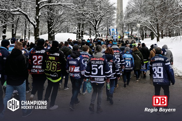 Unter dem Motto "Heimspiel in Salzburg" geht es am Donnerstag zu unserem CHL-Spiel in Österreich!