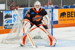 Brett Broshu wird in der kommenden Saison das Panther-Tor hüten.
Foto: Josh Gales | Fort Wayne Komets