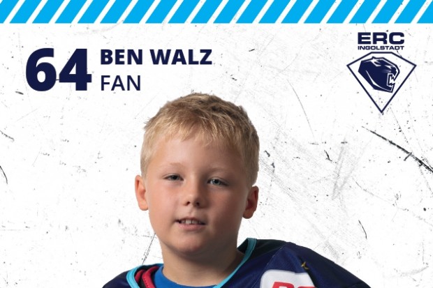 Ben Walz bekam seine eigene Autogrammkarte.