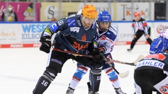 Läuft in der neuen Saison im Panther-Trikot auf: Stürmer Tye McGinn.
Copyright: DEL Photo-Sharing Läuft in der neuen Saison im Panther-Trikot auf: Stürmer Tye McGinn.
Copyright: DEL Photo-Sharing