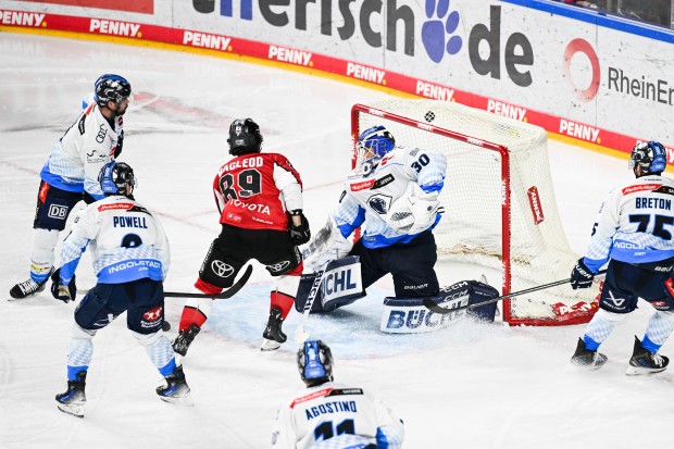 Der Treffer zum 2:2 durch Gregor MacLeod.
Foto: DEL-Photosharing