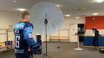 Daniel Pietta während des Fotoshootings mit Stefan Bösl. Daniel Pietta während des Fotoshootings mit Stefan Bösl.