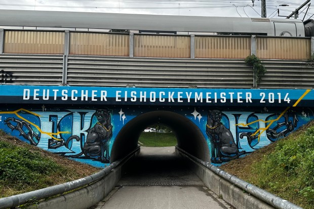 Ihre Sicht, wenn Sie vom Klenzepark Richtung SATURN-Arena gehen.