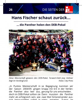 Hans Fischer Pokalsieg