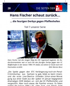 Hans Fischer 7 Derbys gegen Pfaffenhofen