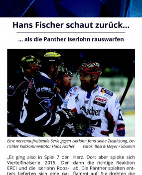 Hans Fischer Halbfinale