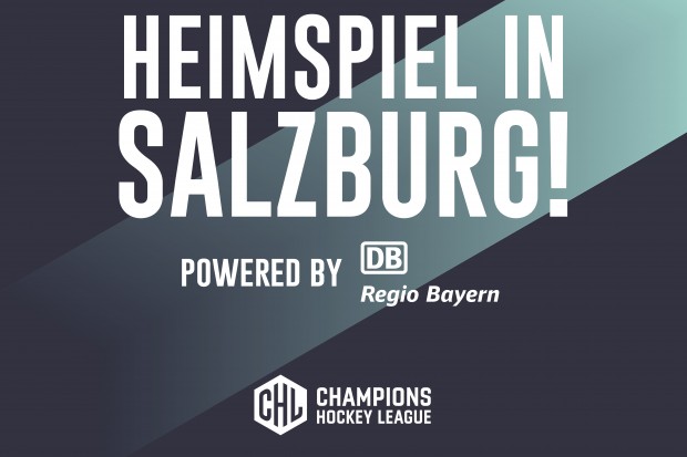 Ab zu unserem CHL-Spiel in Salzburg, mit der DB Regio Bayern.