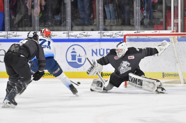 Mit seinem Unterzahltor ebnete Wayne Simpson den Weg zum Sieg für die Panther.
Foto: Johannes Traub/JT-Presse