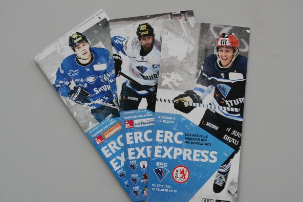 Sie führen das Interview mit einem Spieler für den ERC Express - als Zugabe gibt es außerdem ein Foto für das Titelbild...