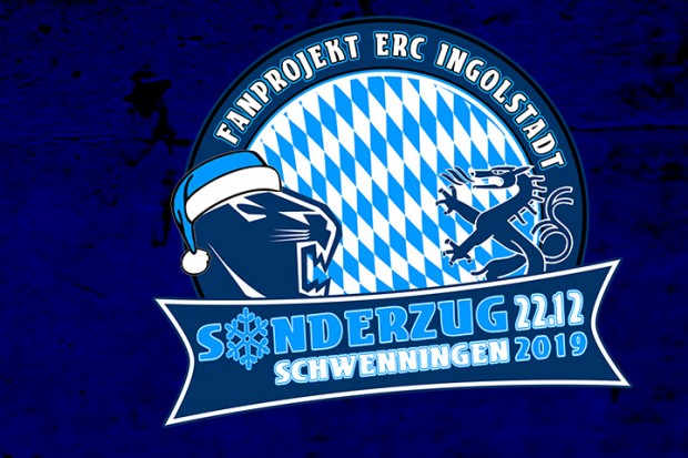 Am kommenden Sonntag reisen 600 Panther-Fans per Sonderzug mit zum Auswärtsspiel in Schwenningen.
Grafik: ERCI-Fanprojekt