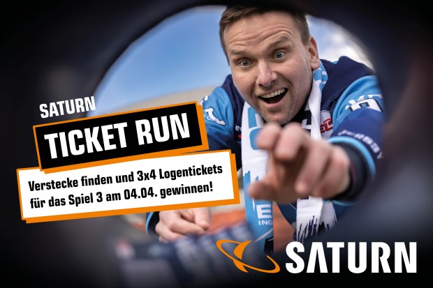 3x4 Tickets für die SATURN-Loge gibt es ab morgen in Ingolstadt zu finden.