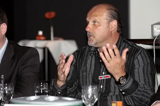 Benoit Laporte bei der heutigen Pressekonferenz im Kult-Hotel in Ingolstadt. Foto: kbumm