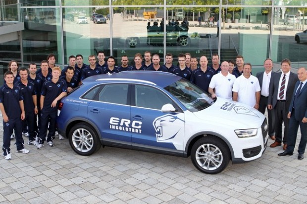Audi und der ERC Ingolstadt – auch in der 10. DEL-Saison ein starkes Team! Foto: Bösl - www.kbumm.de