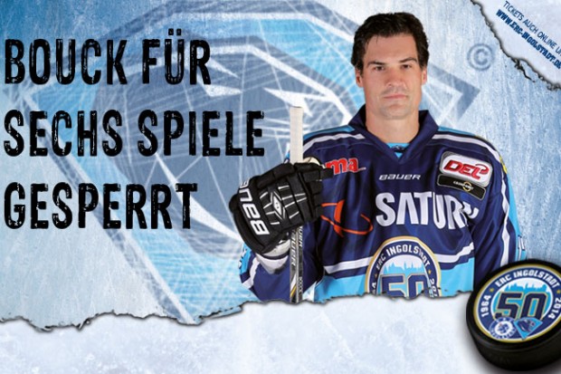 Tyler Bouck für sechs Spiele gesperrt