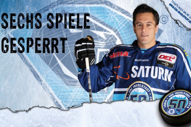 Boucher für sechs Spiele gesperrt