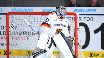 Timo Pielmeier im Trikot der deutschen Nationalmannschaft. Foto: City Press Timo Pielmeier im Trikot der deutschen Nationalmannschaft. Foto: City Press