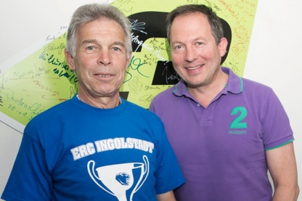 Hans Fischer zu Gast bei Moderator Thorsten Otto (Bild: BR)