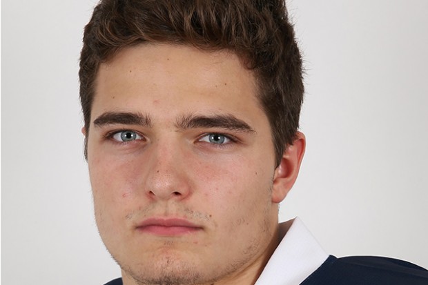 Marc Schmidpeter vom ERC Ingolstadt trifft mit der deutschen U20 nun auf die Schweiz.