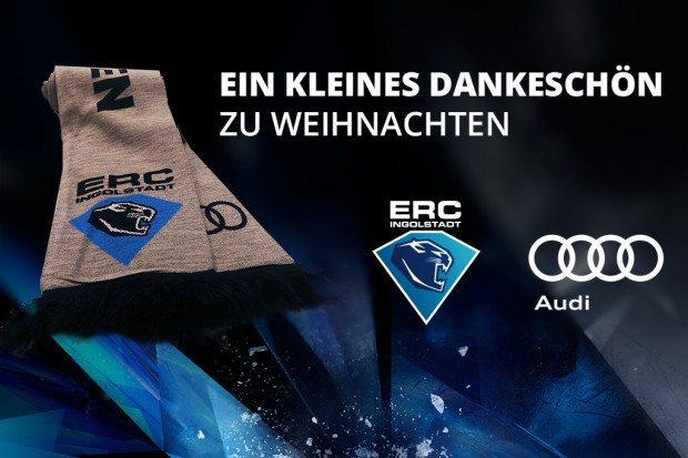 Der ERC Ingolstadt und Audi wünschen Frohe Weihnachten – und sagen Danke!