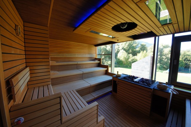 South Tyrol also offers nice spaces for regeneration like saunas.