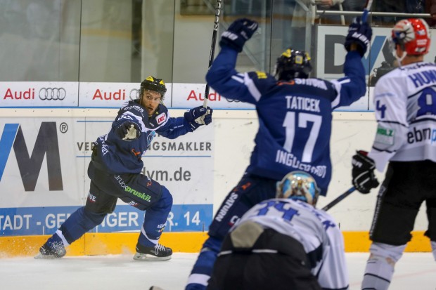 Das erste Saisontor der Panther erzielte Petr Pohl. Foto: Stefan Bösl / kbumm.de
