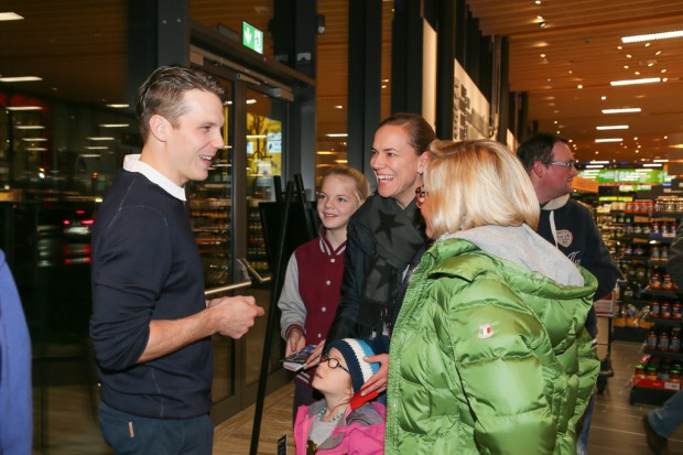 Danny Irmen im Gespräch mit Panther-Fans