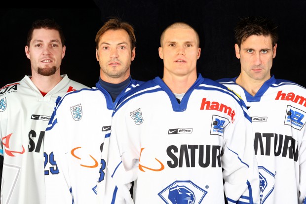 Das Helden-Quartett (von links): Doug Ast, Jimmy Waite, Jakub Ficenec, Glen Goodall. Fotos: City Press