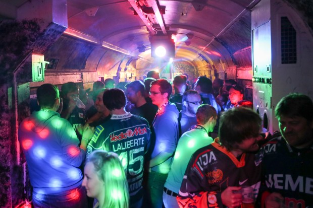 Der Partywaggon war gut besetzt. Foto: Meyer Jürgen